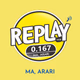 Playradios - REPLAY Arari Logo