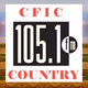 Country 105.1 FM - CFIC-FM Logo