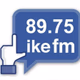 89.75 Like FM Chiangmai Logo