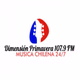 Dimensión Primavera 107.9 Logo