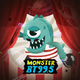 Monster BT 99.5 - DXBT Logo