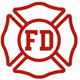 Warren County, KY Fire, EMS Logo